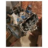 Unknown Engine Block on Heavy Duty 750 lb Engine Stand