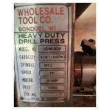 Wholesale Tool Co. Heavy Duty Drill Press RDM-80F 5/8in Capacity