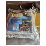 Assorted Heavy Duty Tarps and Covers including 8x10 Tarp