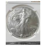 2023 AMERICAN SILVER EAGLE NGC MS70
