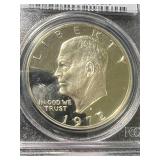1972-S US PROOF EISENHOWER DOLLAR PCGS PR69DCAM SILVER