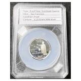 2008 PROOF HAWAII STATE SILVER QUARTER
