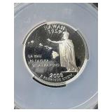 2008 PROOF HAWAII STATE SILVER QUARTER
