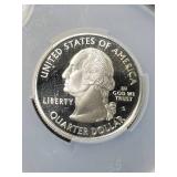 2008 PROOF HAWAII STATE SILVER QUARTER