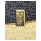 .5 GRAMS .999 FINE GOLD IGR BAR
