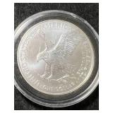2024 AMERICAN SILVER EAGLE 1 TROY OZ .999 FINE SILVER IN AIRTITE