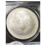 2006 AMERICAN SILVER EAGLE PCGS MS69