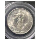 1946-D US WALKING LIBERTY HALF DOLLAR PCGS MS64