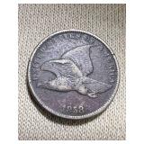 1858SL US FLYING EAGLE CENT