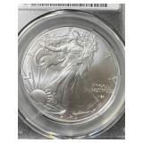 2025 AMERICAN SILVER EAGLE CAC MS70