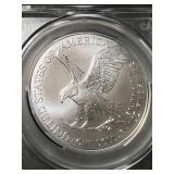 2025 AMERICAN SILVER EAGLE CAC MS70
