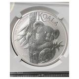 2024 AUSTRALIAN KOALA NGC MS70