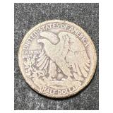 1921 US WALKING LIBERTY HALF DOLLAR