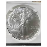2023 AMERICAN SILVER EAGLE NGC MS70