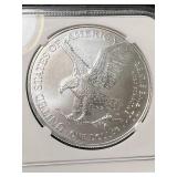 2023 AMERICAN SILVER EAGLE NGC MS70