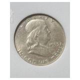 1963-D US FRANKLIN HALF DOLLAR SLABBED