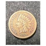 1859 US INDIAN HEAD CENT