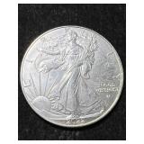 2022 AMERICAN SILVER EAGLE 1 TROY OZ .999 FINE SILVER
