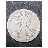 1921-S US WALKING LIBERTY HALF DOLLAR