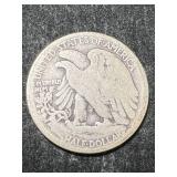 1921-S US WALKING LIBERTY HALF DOLLAR