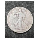 1942 US WALKING LIBERTY HALF DOLLAR