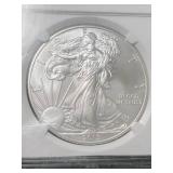 2013-S AMERICAN SILVER EAGLE NGC MS69 FIRST RELEASES