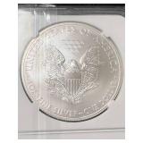 2013-S AMERICAN SILVER EAGLE NGC MS69 FIRST RELEASES