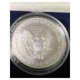 1998 AMERICAN SILVER EAGLE IN ORIGINAL MINT BOX