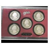 2010 US PROOF SILVER QUARTER SET