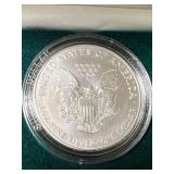1993 AMERICAN SILVER EAGLE IN ORIGINAL MINT BOX