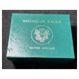 1993 AMERICAN SILVER EAGLE IN ORIGINAL MINT BOX