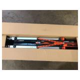 Crescent SITERUNNER 20 in. 3-Shelf Heavy Duty Folding Jobsite Cart with 300 lb. Capacity Customer Returns See Pictures