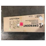 Crescent SITERUNNER 20 in. 3-Shelf Heavy Duty Folding Jobsite Cart with 300 lb. Capacity Customer Returns See Pictures