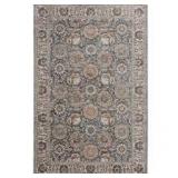 Home Decorators Collection Reynell Light Blue 6 ft. x 9 ft. ft. Floral Traditional Area Rug  Customer Returns See Pictures
