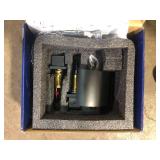 FLG 2-Handle Tub Deck Mount Roman Tub Faucet Brass Waterfall Bathtub Filler in Matte Black Customer Returns See Pictures