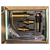 androme 8 in. Widespread Double Handle Bathroom Faucet with Metal Drain in Gold Customer Returns See Pictures