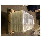 21  Boxes of Home Decorators Collection Brookstone Oak 12 mm T x 8 in. W Waterproof Laminate Wood Flooring(15.94 sq. ft./Case)  Customer Returns See Pictures