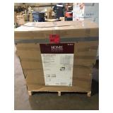 Home Decorators Collection Thornbriar 36 in. W x 22 in. D x 34 in. H Right Side Drawers Vanity Cabinet without Top in Polar White Customer Returns See Pictures
