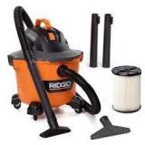 RIDGID 9 Gal. 4.25 Peak HP NXT Shop Vacuum Wet Dry Vac with General Debris Filter, Locking Hose and Attachments HD0900  Customer Returns See Pictures