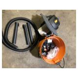 RIDGID 9 Gal. 4.25 Peak HP NXT Shop Vacuum Wet Dry Vac with General Debris Filter, Locking Hose and Attachments HD0900  Customer Returns See Pictures