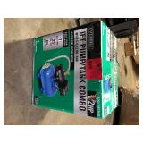Everbilt 1/2 HP Shallow Well Jet Pump with 6 gal. Tank    Customer Returns See Pictures
