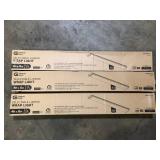 Lot of Commercial Electric 4 ft. 1900-3600 Selectable Lumens Integrated LED Dimmable White Wraparound Light 3500K 4000K 5000K 40-Watt 120V     Customer Returns See Pictures