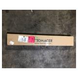 Homeacer Non-Bypass Sliding Barn Door Hardware (Railing Only)Customer Returns See Pictures