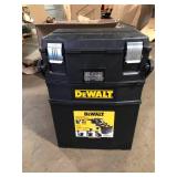 DEWALT 16 in. 4-in-1 Cantilever Tool Box Mobile Work Center with Removable Tray    Customer Returns See Pictures
