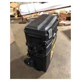 DEWALT 16 in. 4-in-1 Cantilever Tool Box Mobile Work Center with Removable Tray    Customer Returns See Pictures