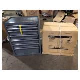 Husky Tool Storage 27 in. W Standard Duty Gray Tool Chest Combo    Customer Returns See Pictures