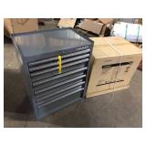 Husky Tool Storage 27 in. W Standard Duty Gray Tool Chest Combo    Customer Returns See Pictures
