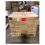 Home Decorators Collection Collette 30 in. Single Sink Cinnamon Oak Bath Vanity with White Carrara Marble Top (Assembled) Granite Broken   Customer Returns See Pictures
