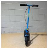 Razor Black Label E100 Electric Scooter - Blue, up to 10 mph, 8" Pneumatic Front Tire, for Child 8+