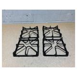 C0034 Cast Iron 4 Burner Grate, Stove Grates Replacement for GE Gas Range Oven Stove Top Surface Grate WB31K10034,WB31K10065, 8-1/2 x 8-1/2